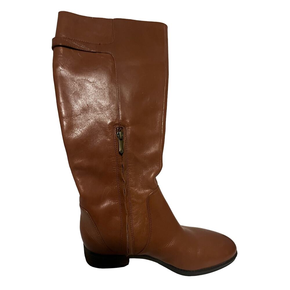 Sam Edelman Women's Patton 2 Whiskey Leather Riding Boot Sz 8.5 NWOT/Box